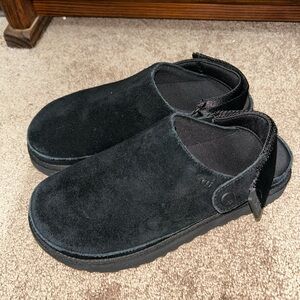 UGG Men's Black Suede Loafers